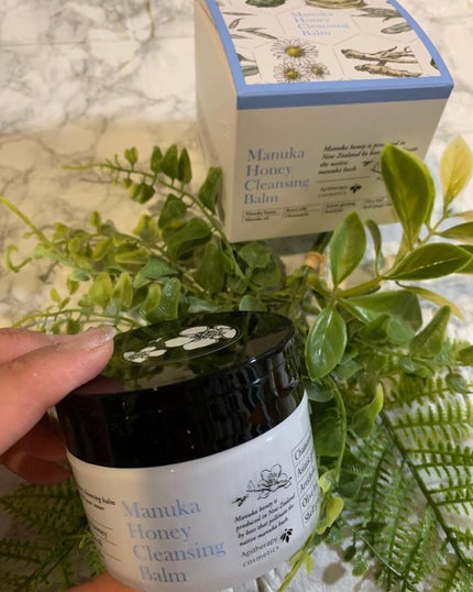 マヌカハニー クレンジングバーム/アピセラピーコスメティクス/クレンジングバームを使ったクチコミ(2枚目)