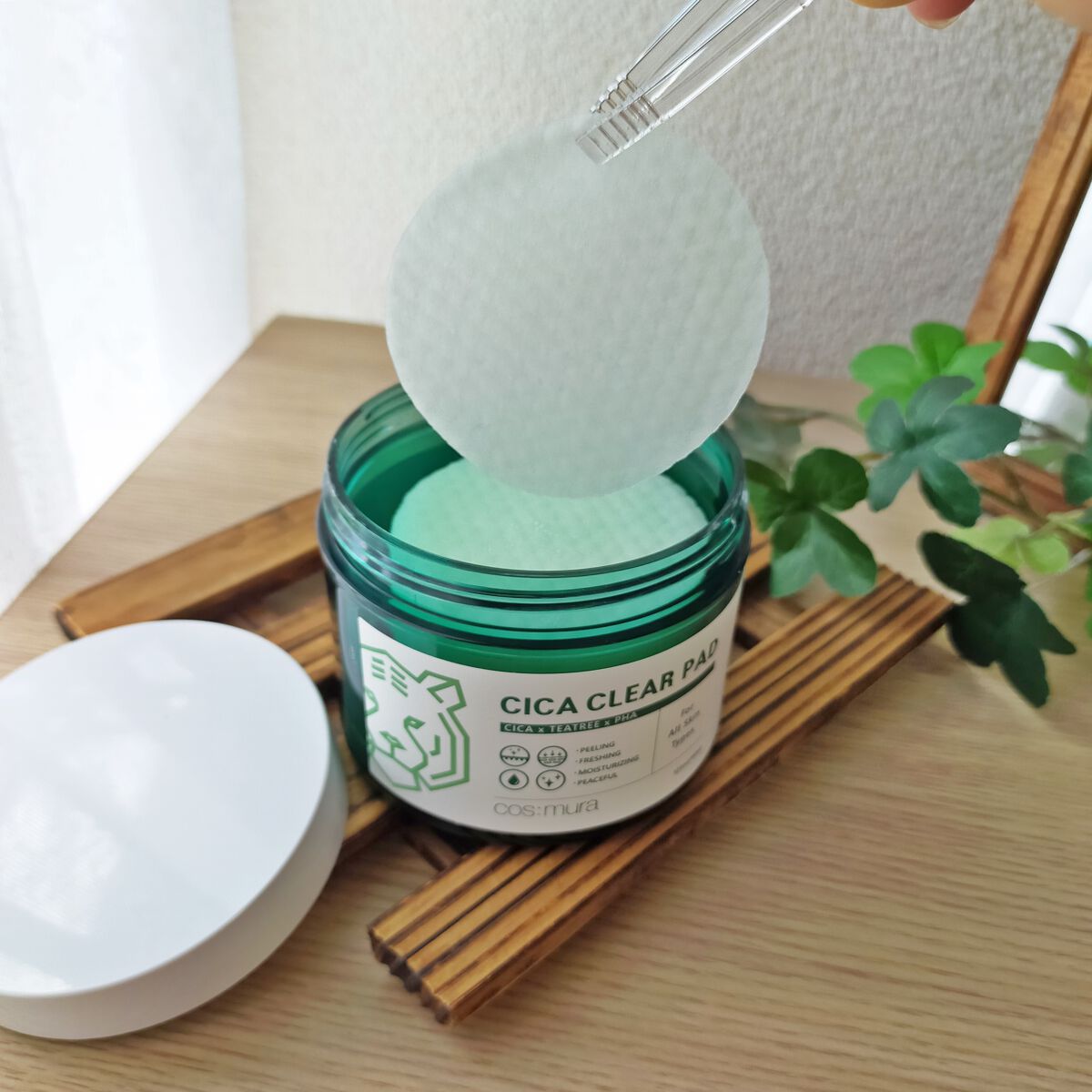CICA CLEAR PAD/cos:mura/シートマスク・パックを使ったクチコミ（1枚目）