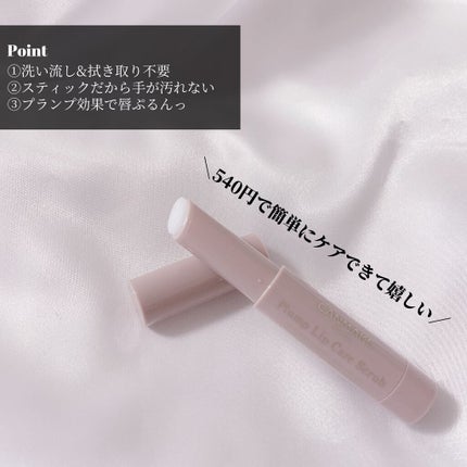 プランプリップケアスクラブ/キャンメイク/リップスクラブを使ったクチコミ(6枚目)