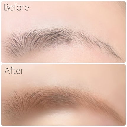 ダブルエンドアイブロウブラシ熊野筆/&be/メイクブラシを使ったクチコミ(9枚目)