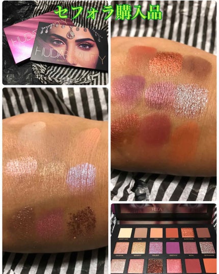 フーダビューティ デザート ダスク アイシャドウパレット/Huda Beauty/アイシャドウパレットを使ったクチコミ(1枚目)