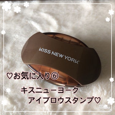 ニューアイブロウスタンプ/KISS NEW YORK/その他アイブロウを使ったクチコミ（1枚目）