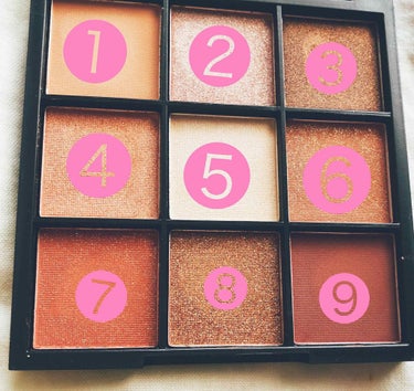 UR GLAM　BLOOMING EYE COLOR PALETTE/U R GLAM/アイシャドウパレットを使ったクチコミ（2枚目）