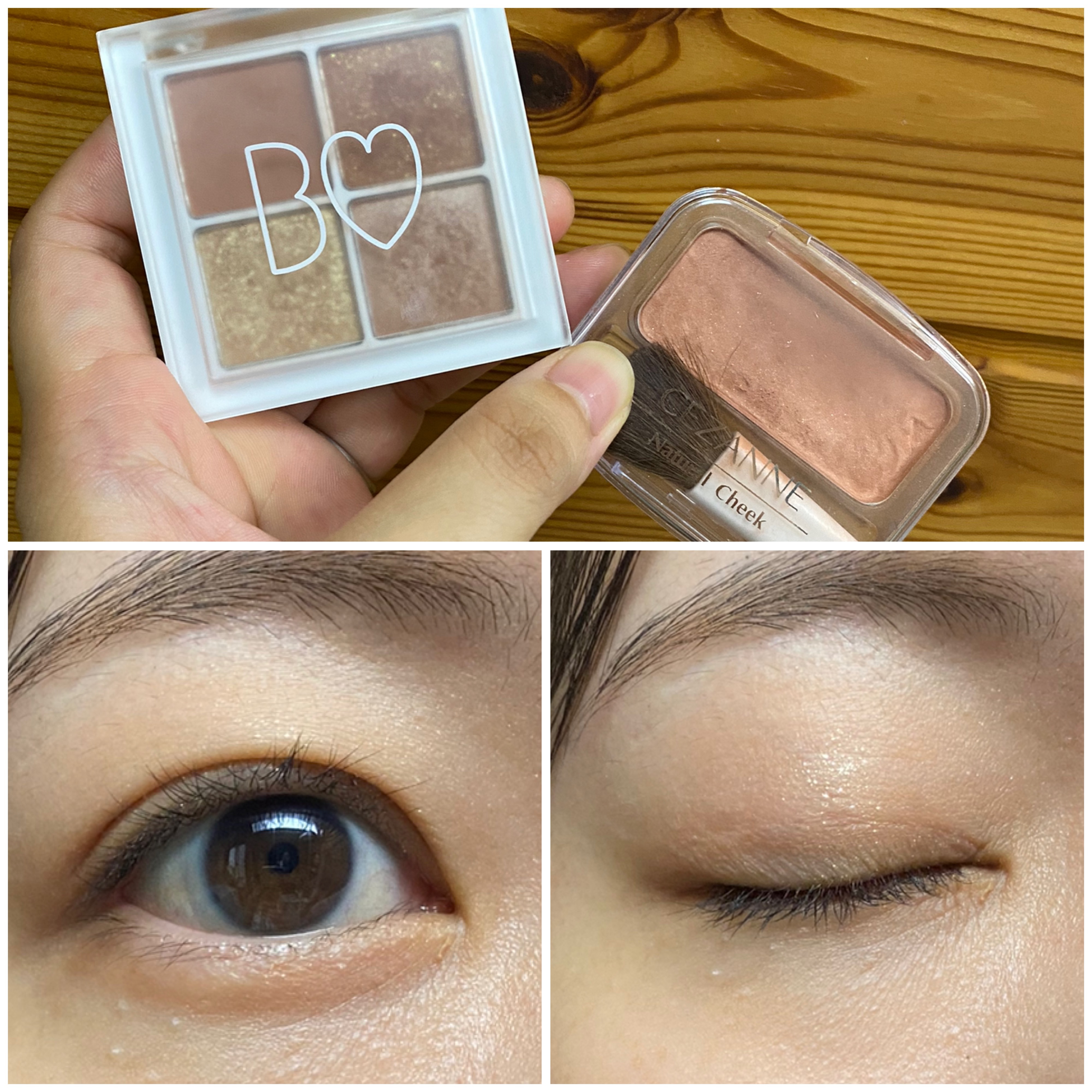 ナチュラル チークN/CEZANNE/パウダーチークを使ったクチコミ（1枚目）