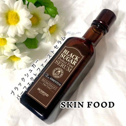 ブラックシュガー パーフェクト ファーストセラム ザ・エッセンシャル/SKINFOOD/美容液を使ったクチコミ(1枚目)