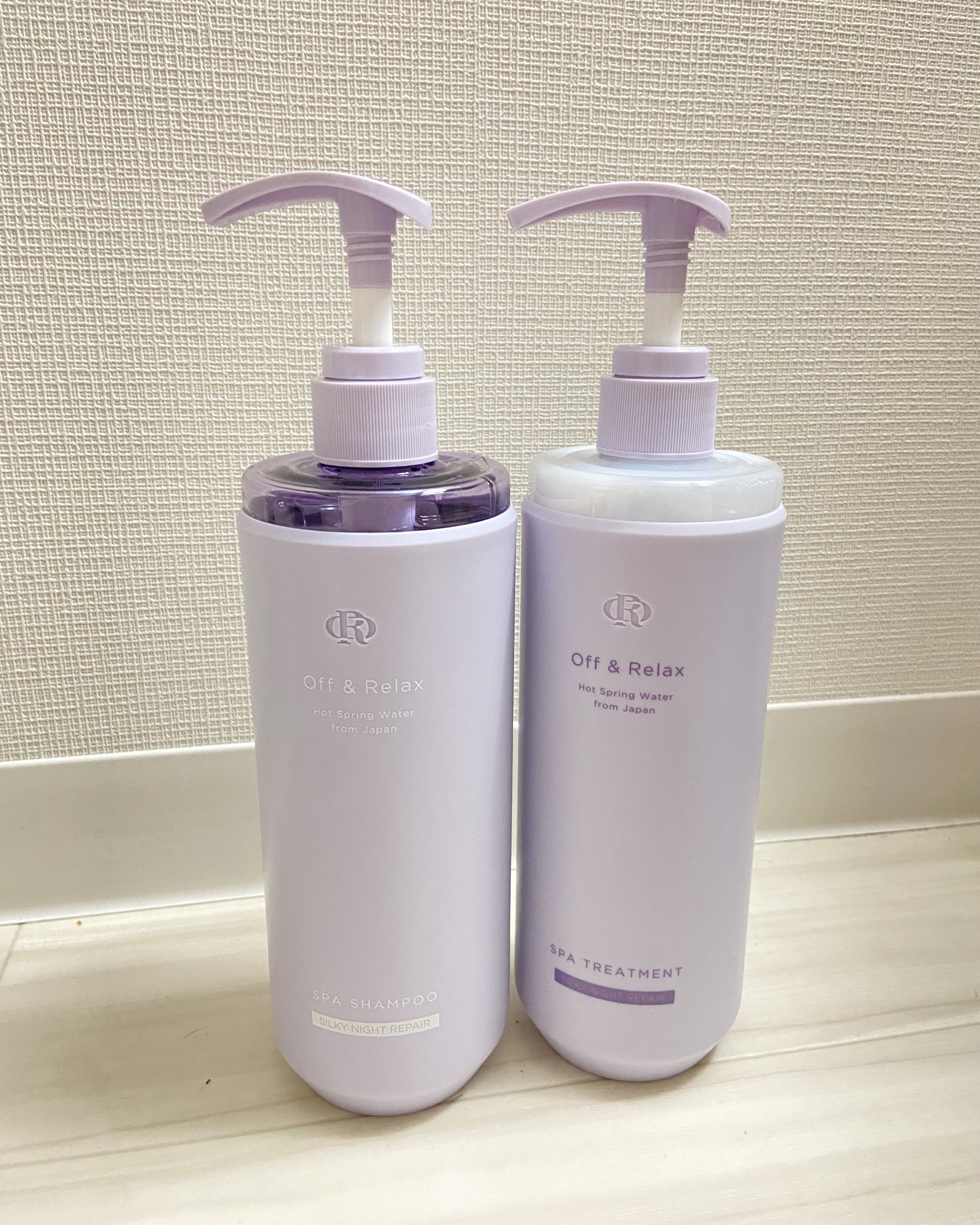 ＯＲ スパ・シャンプー／ヘアトリートメント シルキーナイトリペア/Off&Relax/市販シャンプーを使ったクチコミ（1枚目）