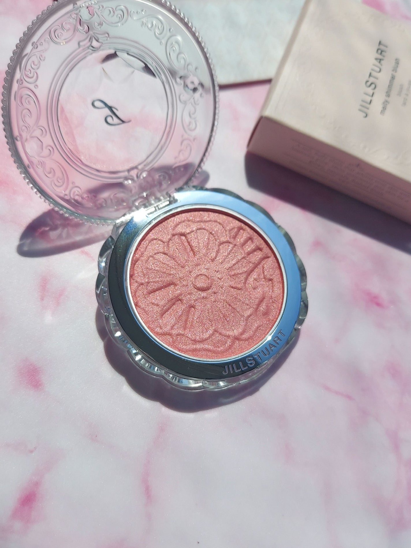 ジルスチュアート メルティシマー ブラッシュ/JILL STUART/パウダーチークを使ったクチコミ(1枚目)