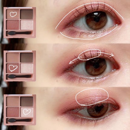 わんだふるアイカラー/KIREI FACTORY/アイシャドウパレットを使ったクチコミ(5枚目)