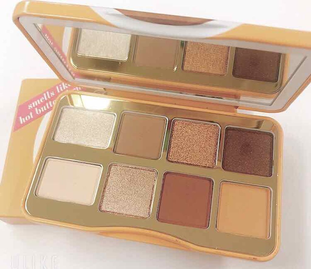ホット バタード ラム ミニ アイシャドウ パレット/Too Faced/アイシャドウパレットを使ったクチコミ(2枚目)