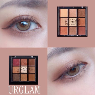 UR GLAM　BLOOMING EYE COLOR PALETTE/U R GLAM/アイシャドウパレットを使ったクチコミ（1枚目）