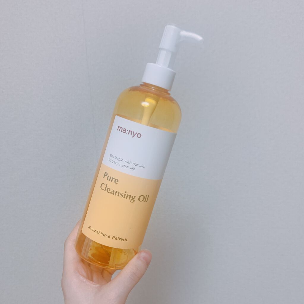 ピュア クレンジング オイル/manyo/オイルクレンジングを使ったクチコミ（1枚目）