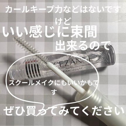クリア マスカラR/CEZANNE/マスカラ下地を使ったクチコミ(6枚目)