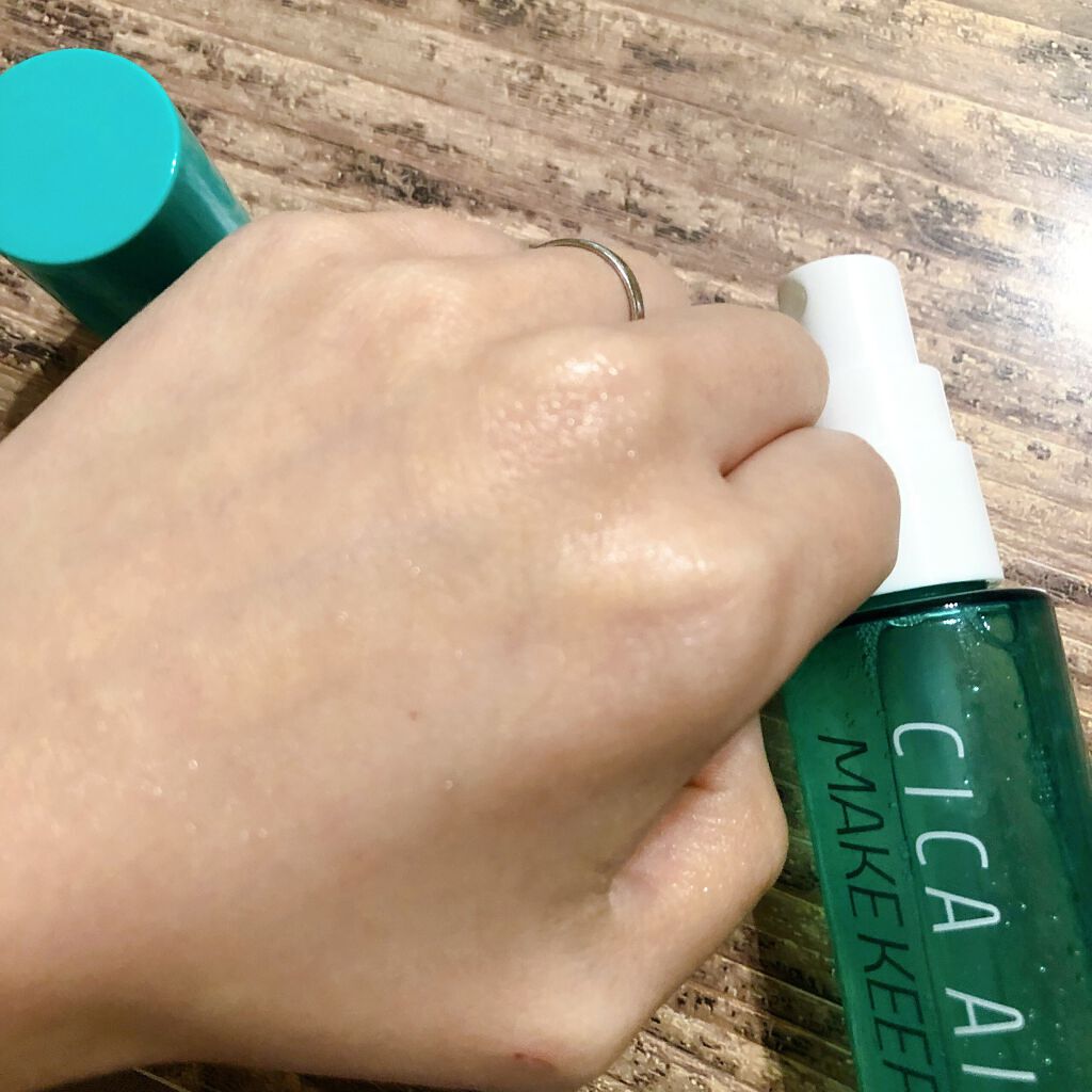 CICAエイドメイクキープミスト/shushupa!/フィックスミストを使ったクチコミ（3枚目）