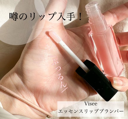 エッセンス リッププランパー/Visée/リッププランパーを使ったクチコミ(1枚目)