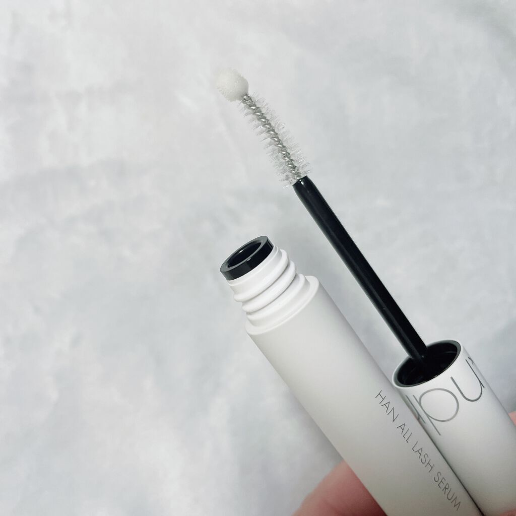 ハンオールラッシュセラム/rom&nd/まつげ美容液を使ったクチコミ（3枚目）