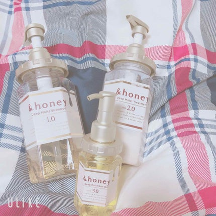 ディープモイスト シャンプー1.0/ヘアトリートメント2.0/&honey/市販シャンプーを使ったクチコミ(1枚目)