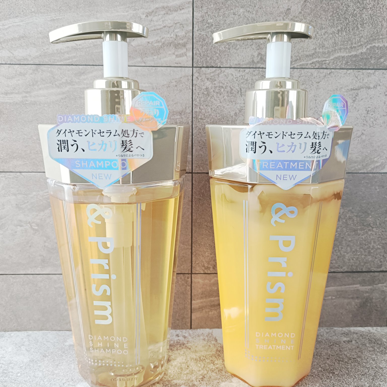 DIAMOND SHINE シャンプー/ヘアトリートメント/&Prism/市販シャンプーを使ったクチコミ（1枚目）