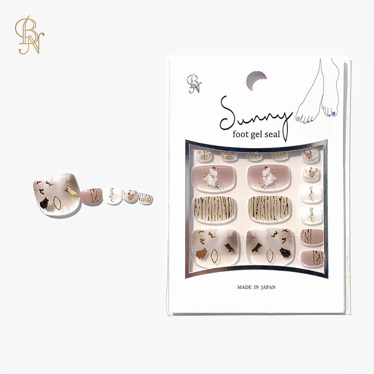 2022 Sunny ハンド&フット ネイルシール 2022 Sunny フットネイルシール