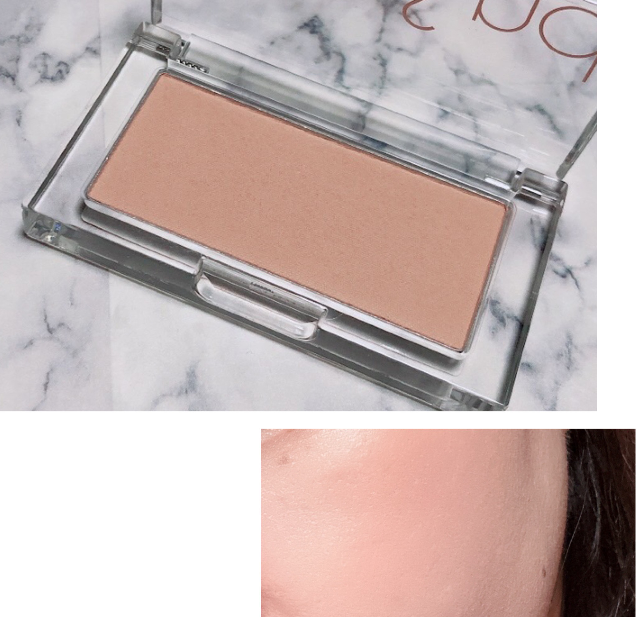 ベターザンチーク/rom&nd/パウダーチークを使ったクチコミ（3枚目）