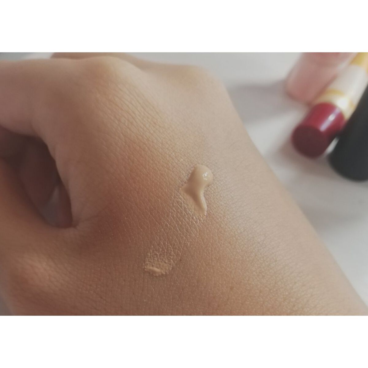 純白専科 すっぴん色づく美容液フォンデュ/SENKA(専科)/リキッドファンデーションを使ったクチコミ(2枚目)