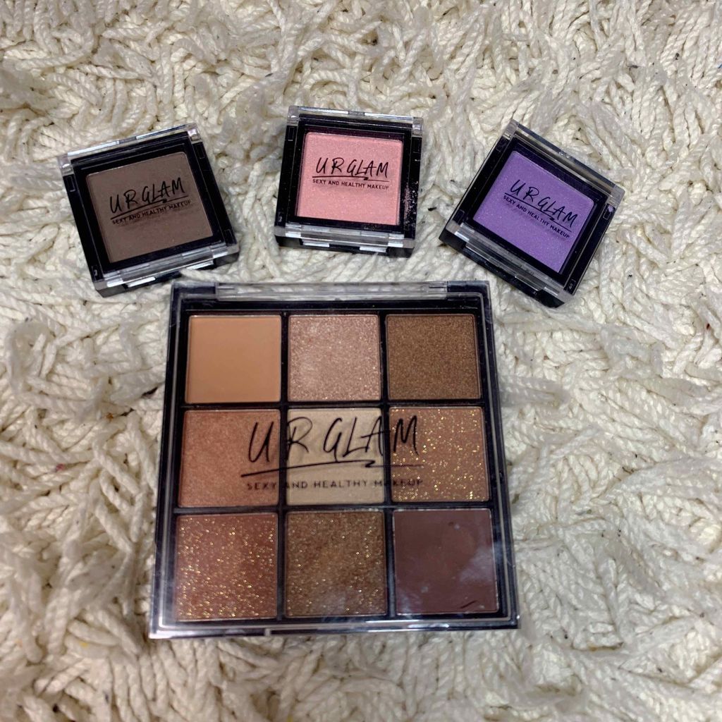 UR GLAM BLOOMING EYE COLOR PALETTE/U R GLAM/アイシャドウパレットを使ったクチコミ(1枚目)