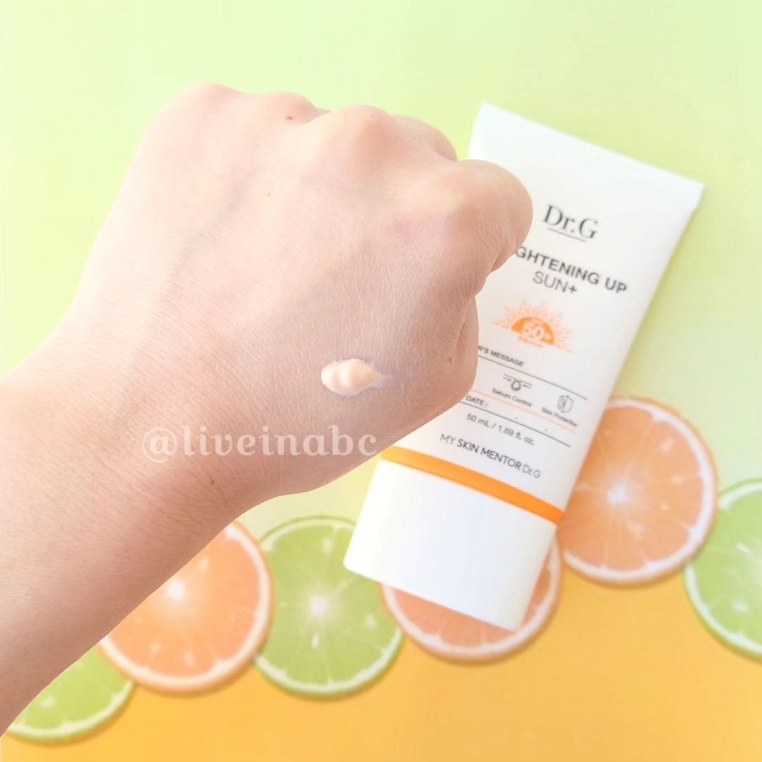 ブライトニングアップサンプラス/Dr.G/日焼け止めクリームを使ったクチコミ(2枚目)