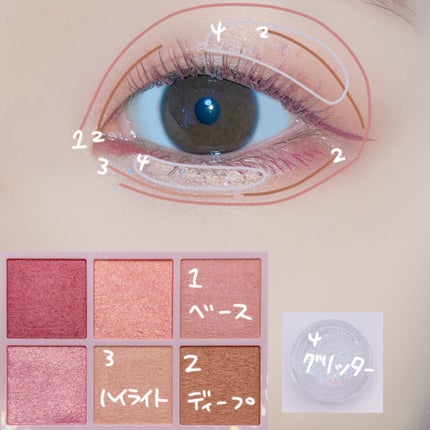 ゲットルーズグリッタージェル/unleashia/グリッターを使ったクチコミ(2枚目)