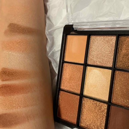 UR GLAM BLOOMING EYE COLOR PALETTE/U R GLAM/アイシャドウパレットを使ったクチコミ(2枚目)