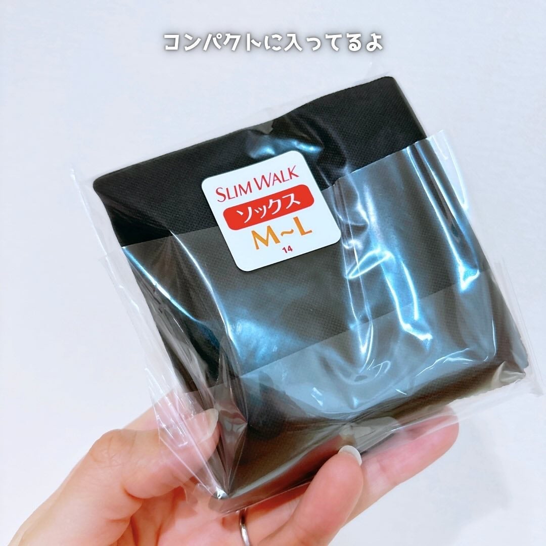 スリムウォーク 美脚ハイソックス/SLIMWALK/着圧ソックス・レギンスを使ったクチコミ(4枚目)