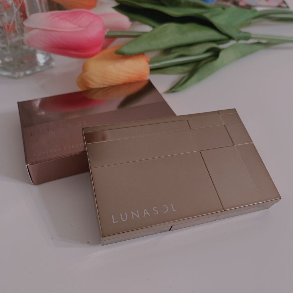 スタイリングアイゾーンコンパクト/LUNASOL/アイシャドウパレットを使ったクチコミ(1枚目)