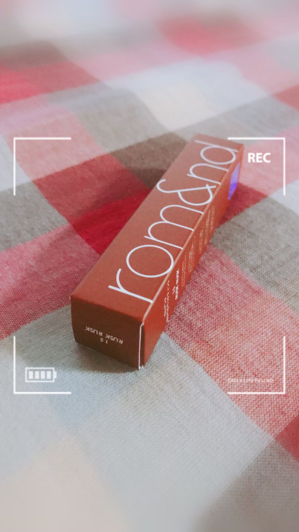 ゼロベルベットティント/rom&nd/リップティントを使ったクチコミ（1枚目）