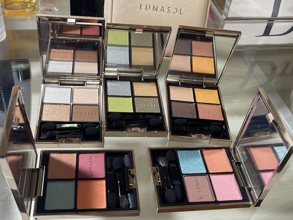 アイカラーレーション/LUNASOL/アイシャドウパレットを使ったクチコミ（1枚目）