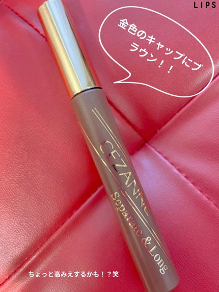 セパレートロングマスカラ/CEZANNE/マスカラを使ったクチコミ(3枚目)