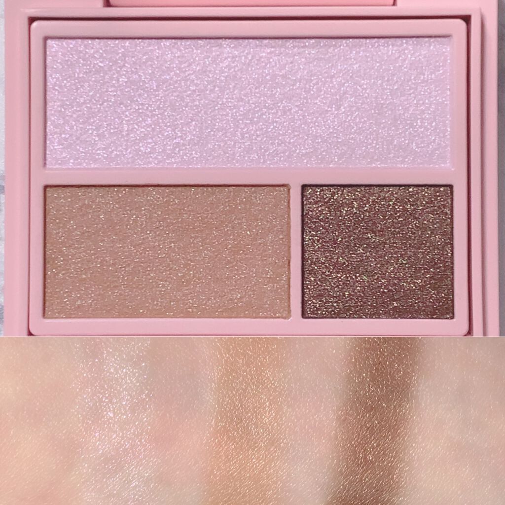 フーミー アイシャドウパレット/WHOMEE/アイシャドウパレットを使ったクチコミ(2枚目)