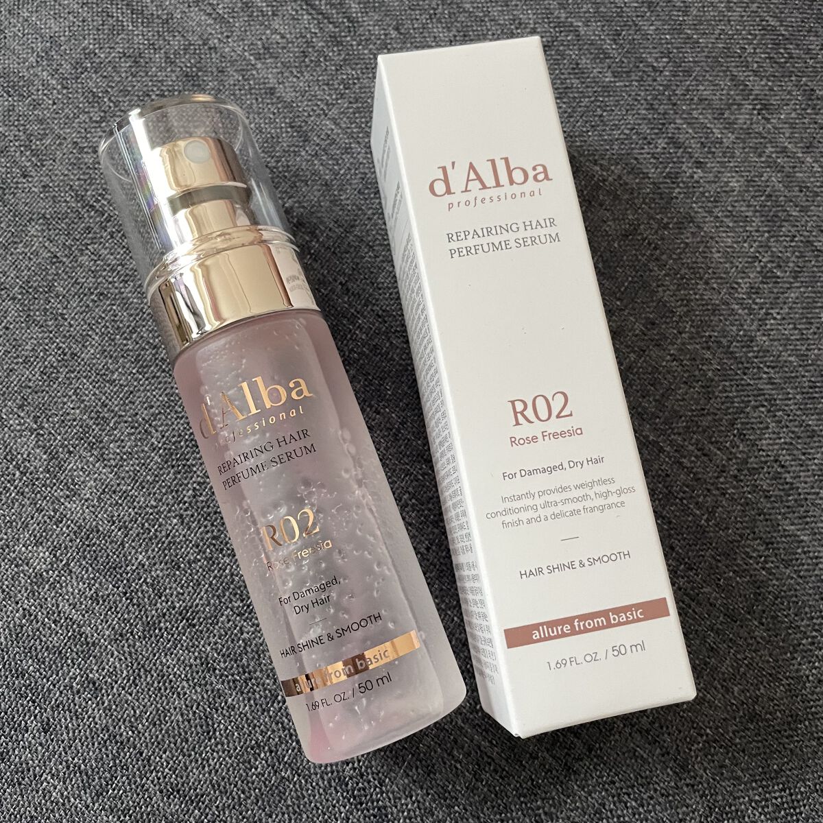 プロフェッショナルリペアリングヘアパヒュームセラム/ダルバ/ヘアミストを使ったクチコミ（1枚目）