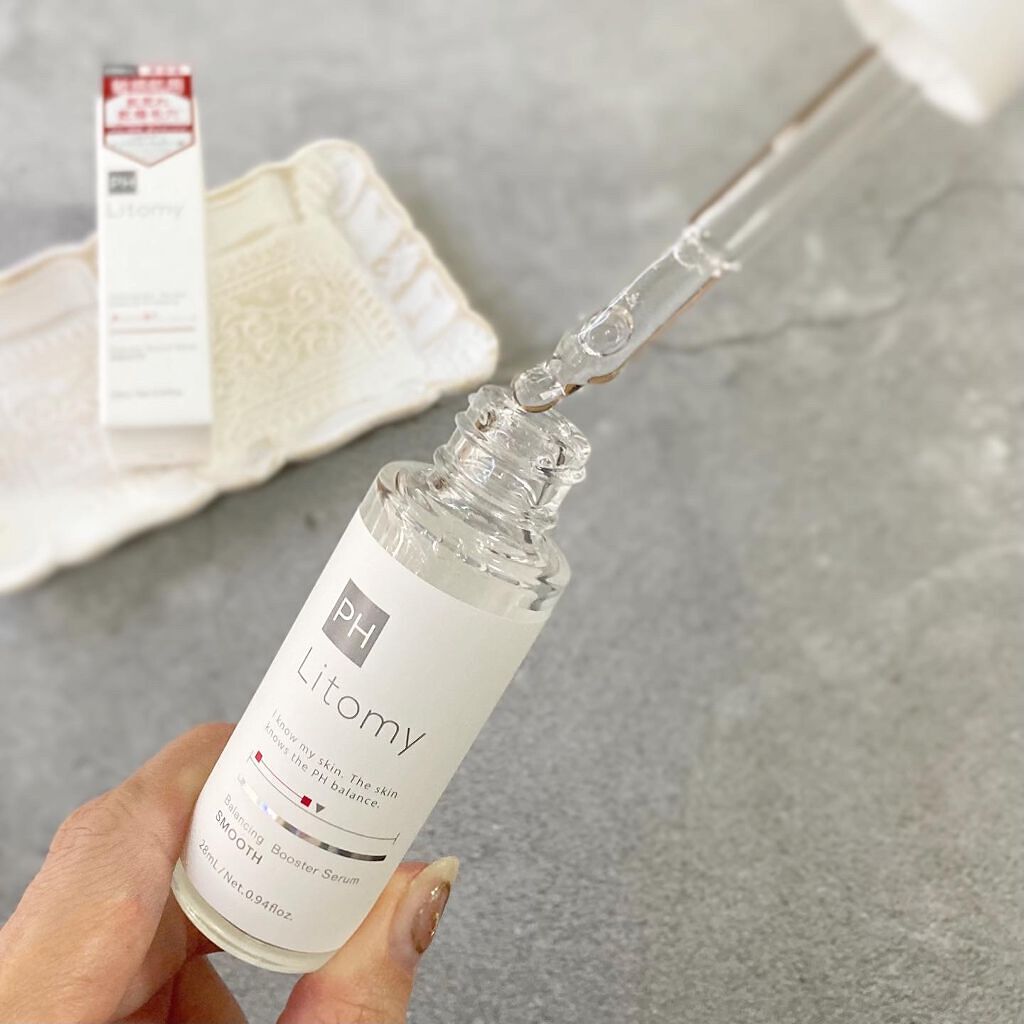 バランシング ブースターセラム　ハイドレイト/Litomy/美容液を使ったクチコミ（2枚目）