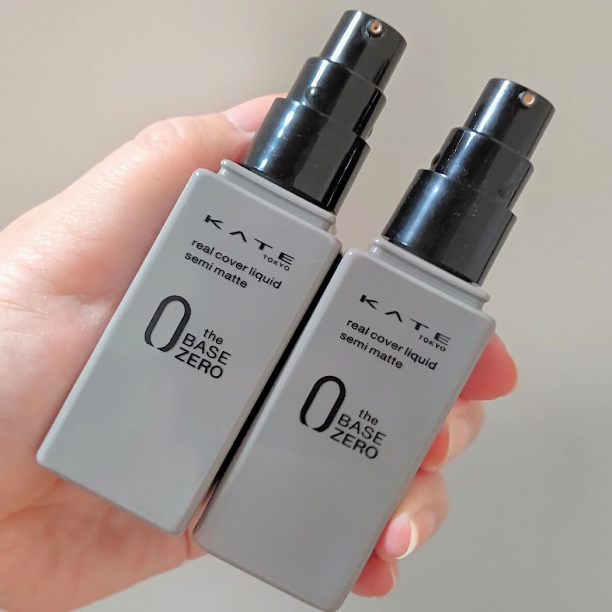 リアルカバーリキッド(セミマット)/KATE/リキッドファンデーションを使ったクチコミ(4枚目)