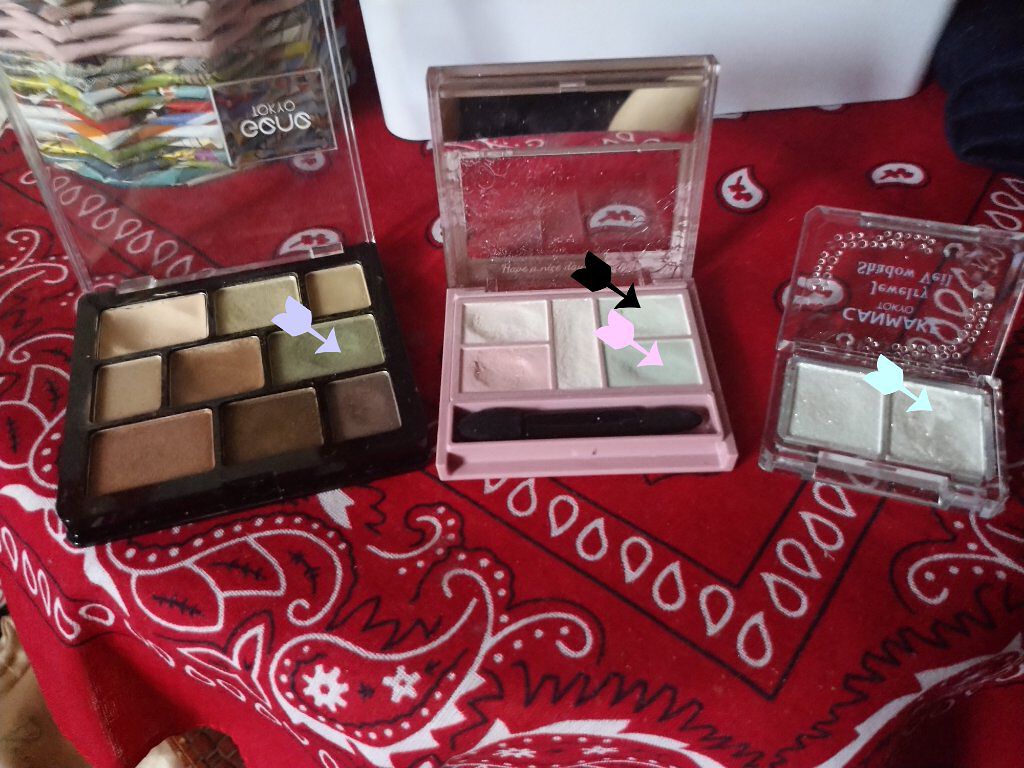 ムードアイシャドウパレット/GENE TOKYO/アイシャドウパレットを使ったクチコミ（1枚目）