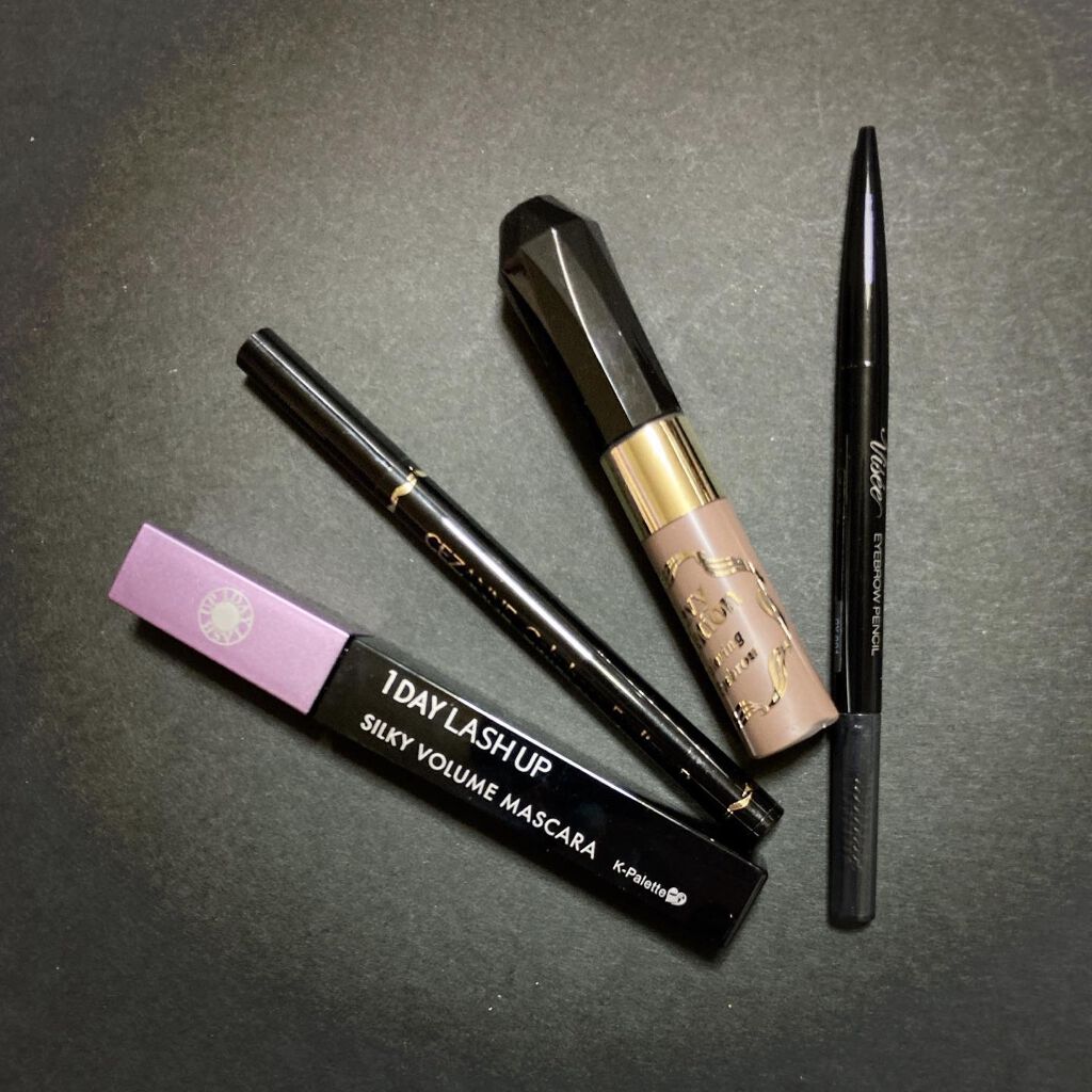 1DAY LASH UP シルキーボリュームマスカラa/K-パレット/マスカラを使ったクチコミ（2枚目）
