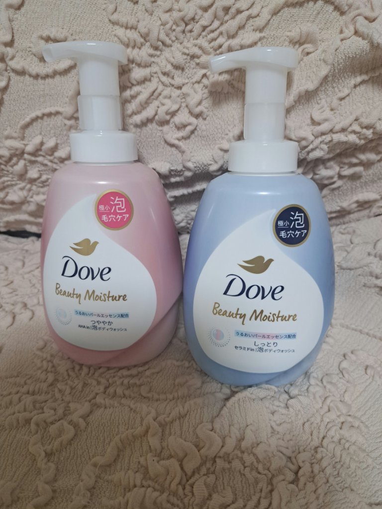 ビューティーモイスチャー 泡ボディウォッシュ つややか/ダヴ/ボディソープを使ったクチコミ（1枚目）