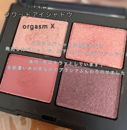 クワッドアイシャドー/NARS/アイシャドウパレットを使ったクチコミ(3枚目)