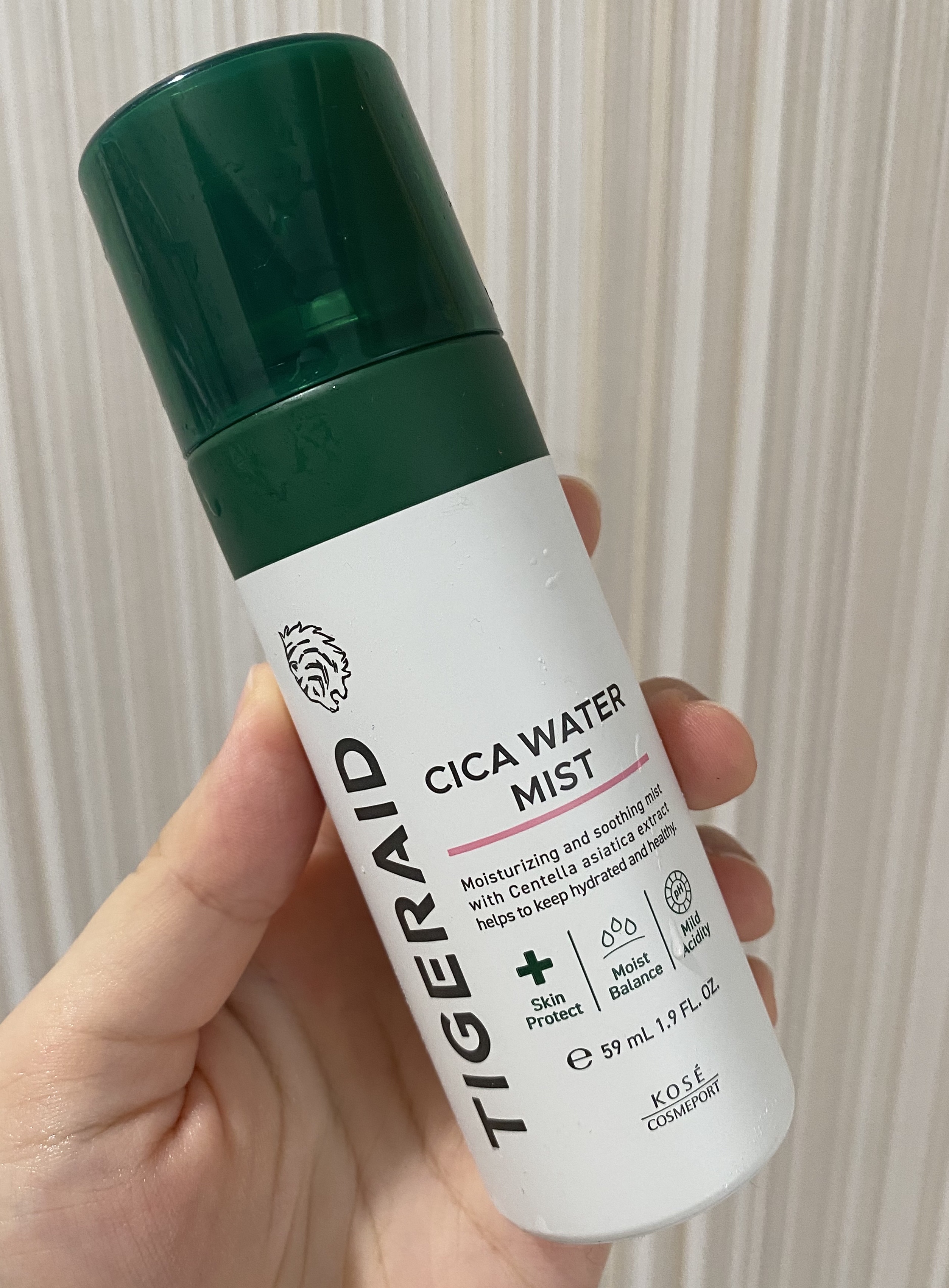 薬用 CICA ウォーターミスト ミニ 60g/タイガレイド/ミスト状化粧水を使ったクチコミ（2枚目）