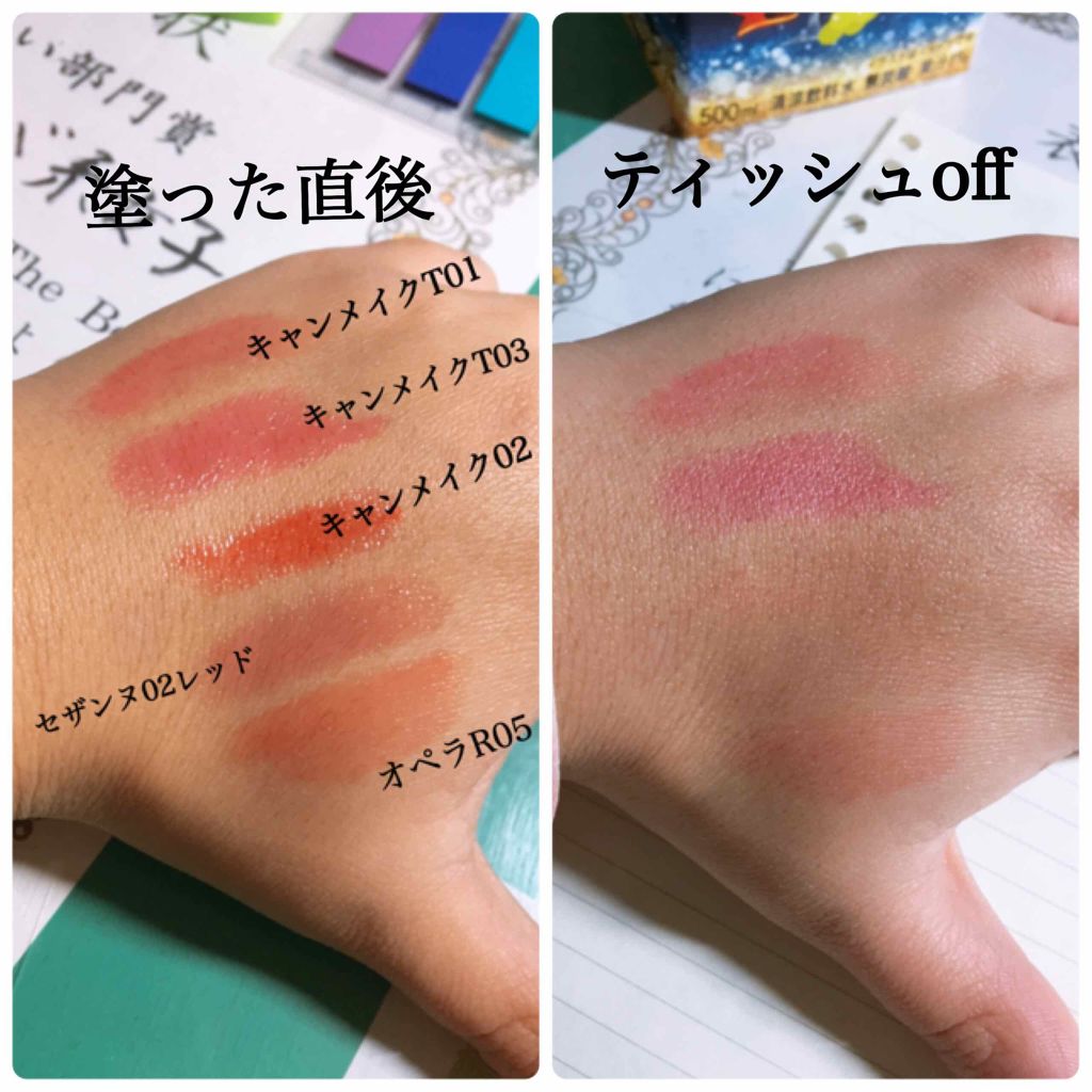 オペラ リップティント N/OPERA/リップティントを使ったクチコミ(2枚目)