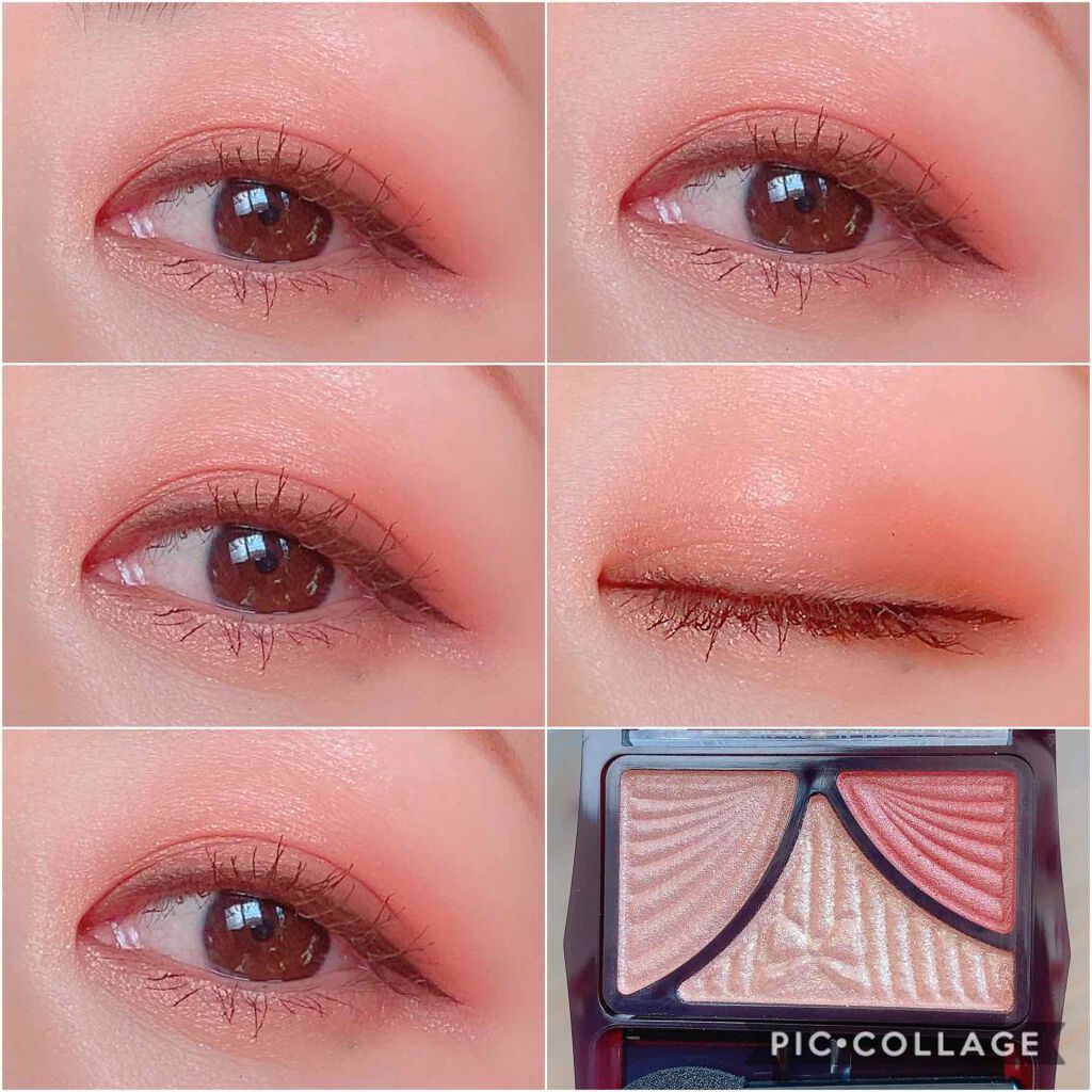 ジューシーピュアアイズ/キャンメイク/アイシャドウパレットを使ったクチコミ(3枚目)