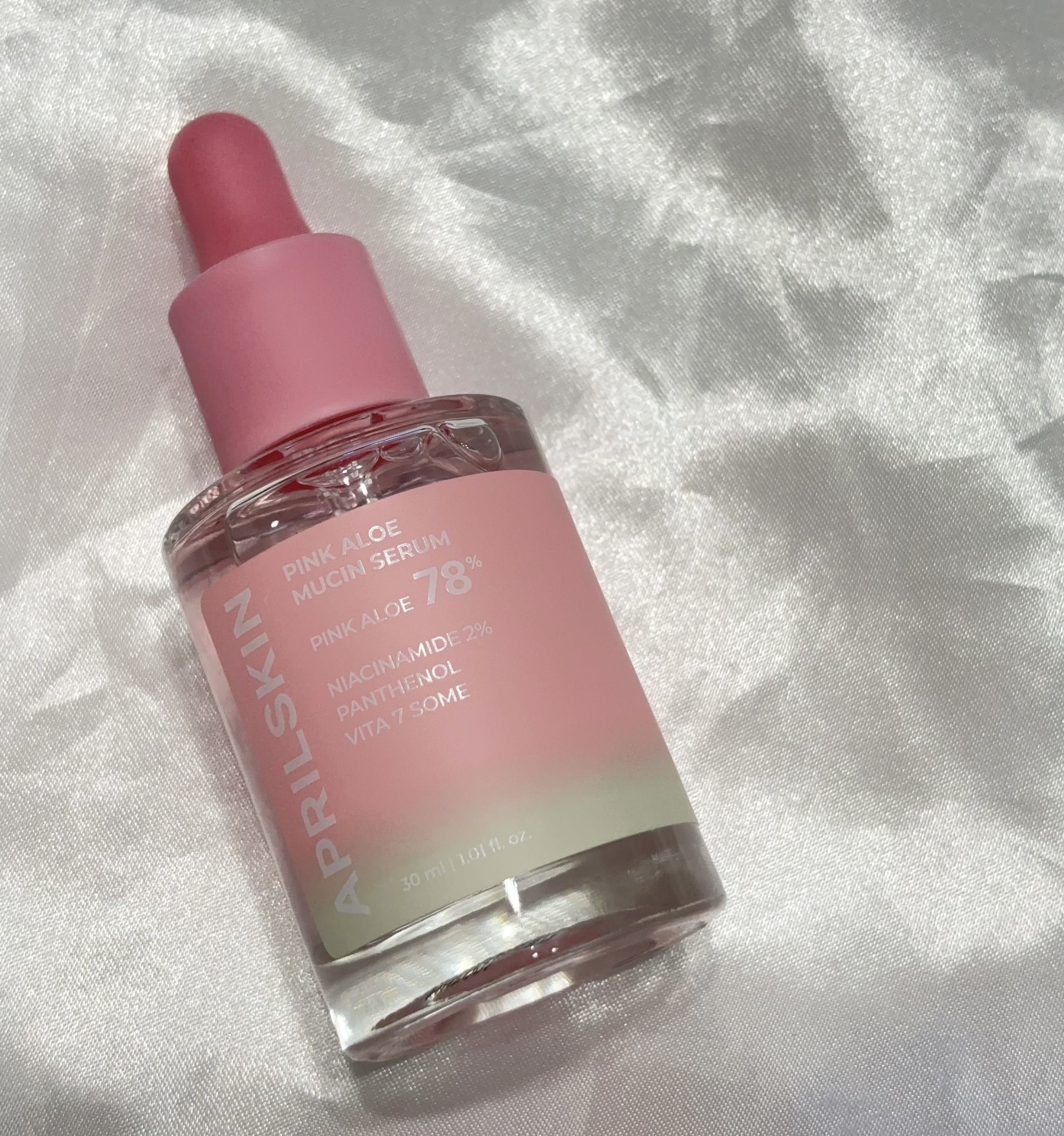 ピンクアロエビタトナー/APRILSKIN/化粧水を使ったクチコミ（3枚目）