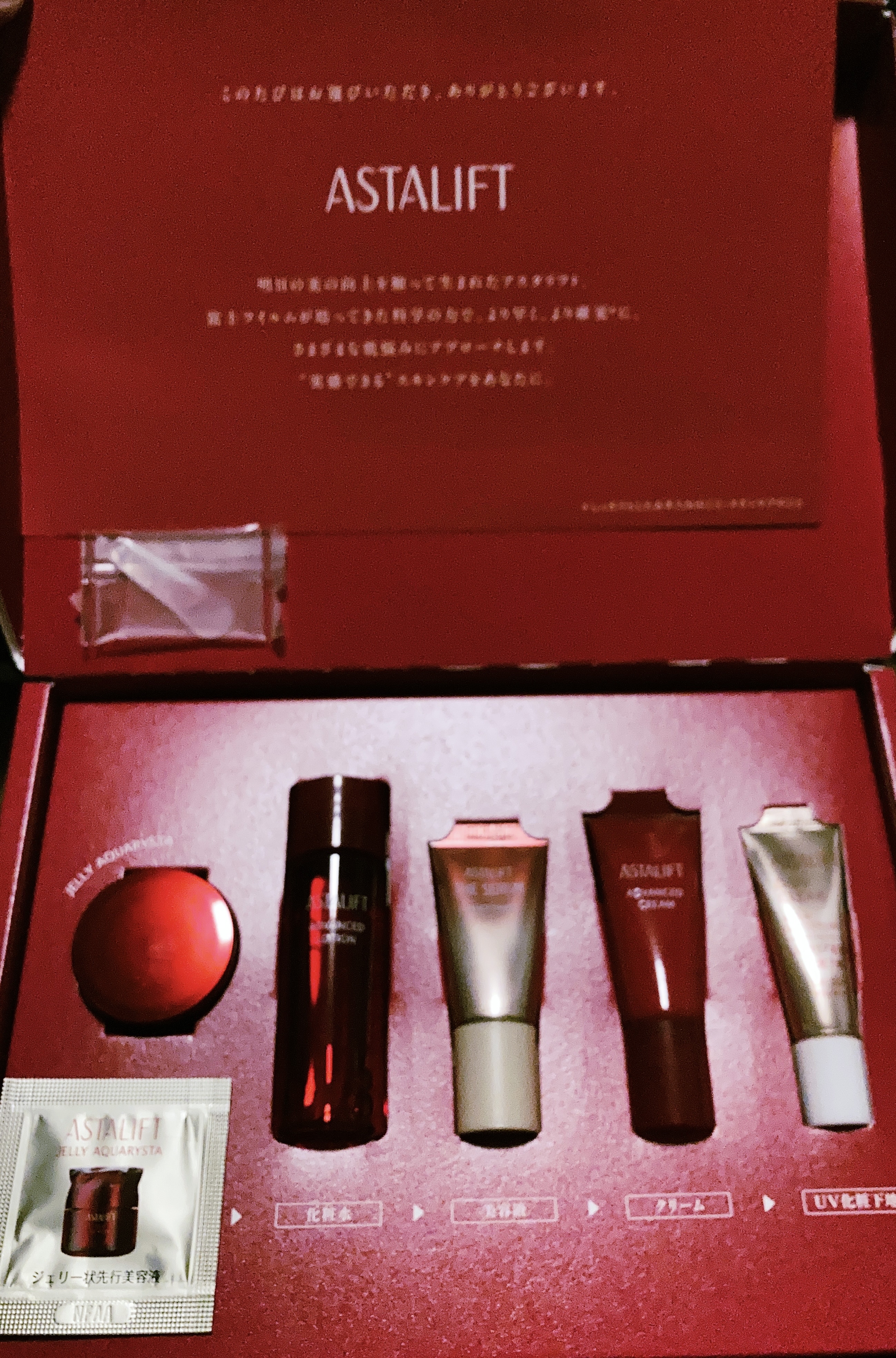 ベーシックトライアルキット/アスタリフト/トライアルキットを使ったクチコミ（1枚目）