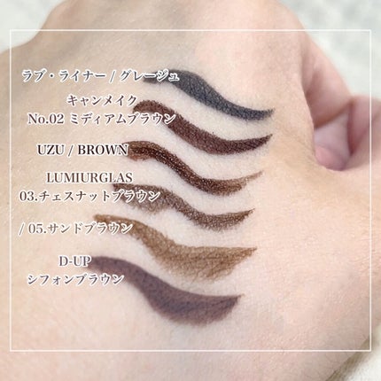 ラブ・ライナー リキッドアイライナーR3/ラブ・ライナー/リキッドアイライナーを使ったクチコミ(5枚目)