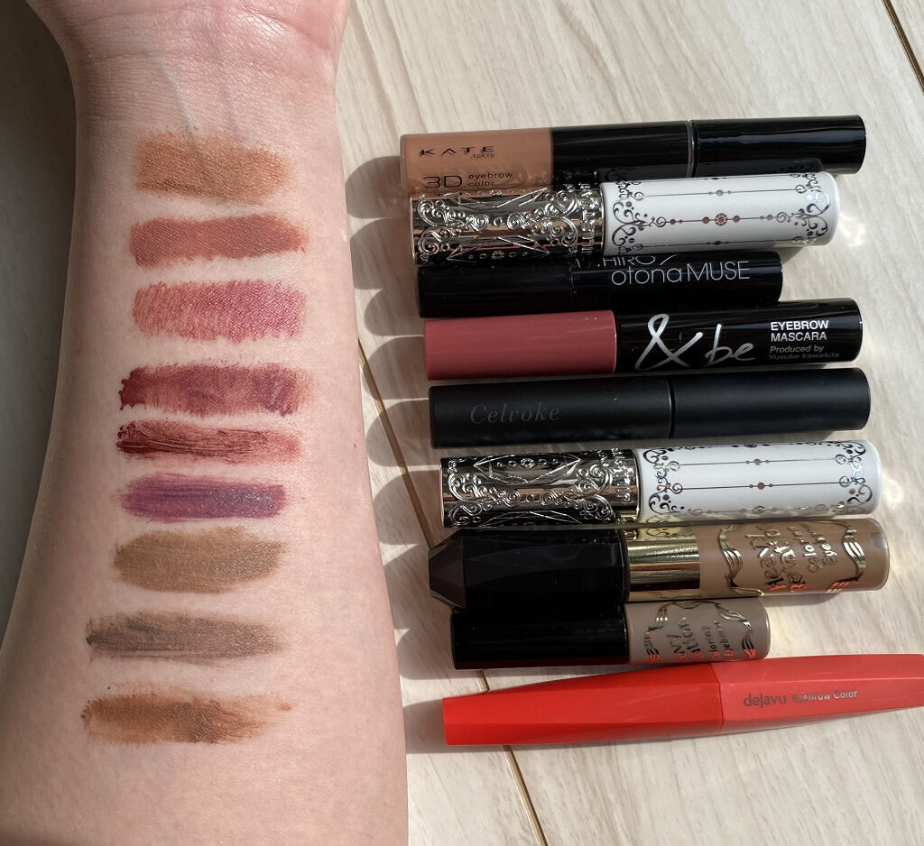 ジルスチュアート ムースブロウマスカラ/JILL STUART/眉マスカラを使ったクチコミ（2枚目）