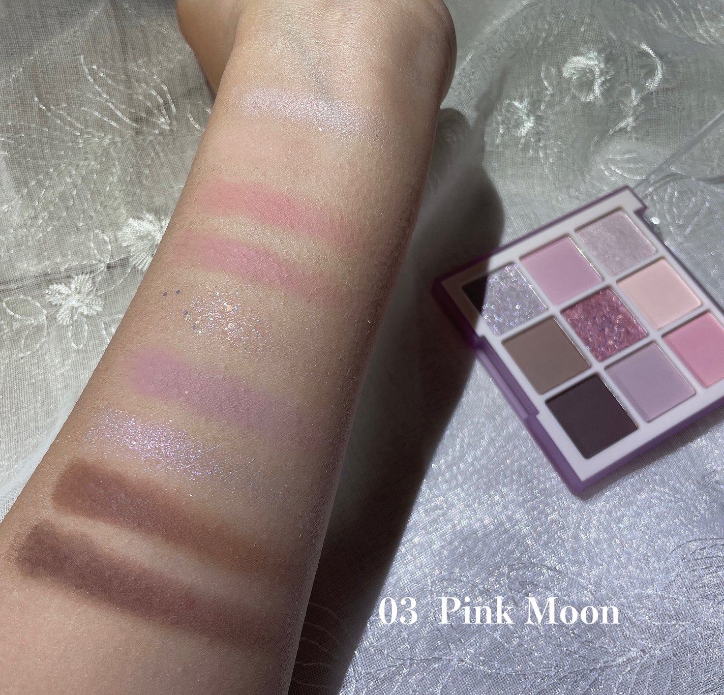 ムードブレンディングシャドウパレット/Coralhaze/アイシャドウパレットを使ったクチコミ(4枚目)