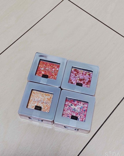 グリッタープリズム シャドウ/MISSHA/グリッターを使ったクチコミ(1枚目)